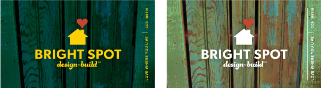 Bright Spot business cards