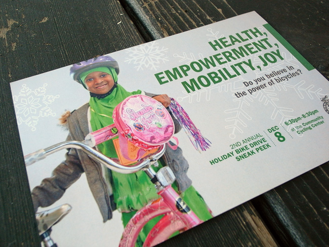 holiday bike drive CCC