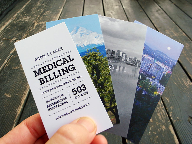 PDX Medical Billing business cards